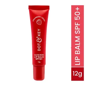 Dot and Key Gloss Boss Vitamin C + E Lip Balm with SPF 50 -  Strawberry Crush